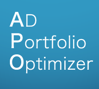 「APO」（AD Portfolio Optimizer）